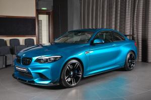 BMW M2 Coupe in Long Beach Blue by 3D Design and Abu Dhabi Motors 2017 года